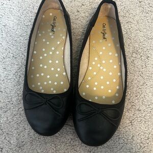 Cat & Jack Black Ballet Flats for girls